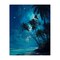 Stupell Industries Moonlit Beach Palm Trees Canvas, design by Ziwei Li